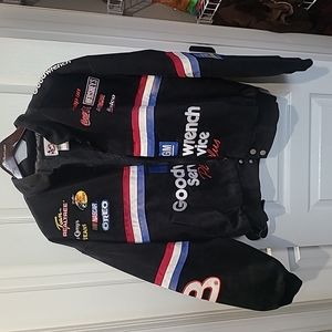 Chase Authentics Dale Earnhardt 3 Denim Black Jacket